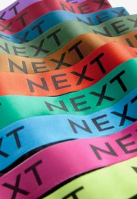 Next TEN PACK - Bokserit - black metallic colour waistbands