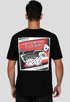 DESERT HILLS - Print T-shirt - black