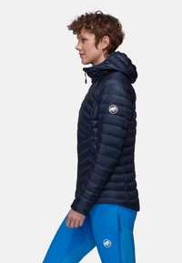 Mammut BROAD PEAK HOODED  - Dunjacka - marine black