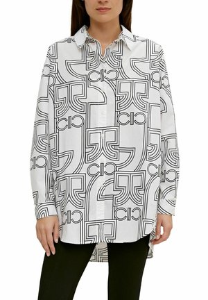 comma Hemdbluse - weiß