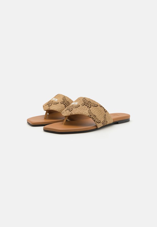 T-bar sandals - natural3