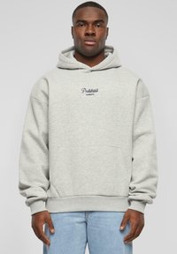PROHIBITED GARMENT - Jersey con capucha - greymelange