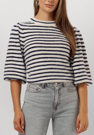 PUFFY SLEEVE - Fleecepullover - donkerblauw