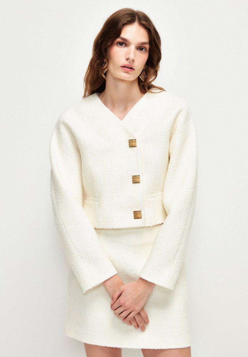 adL - COLLARLESS DOUBLE  - Übergangsjacke - light beige, Vergrößern