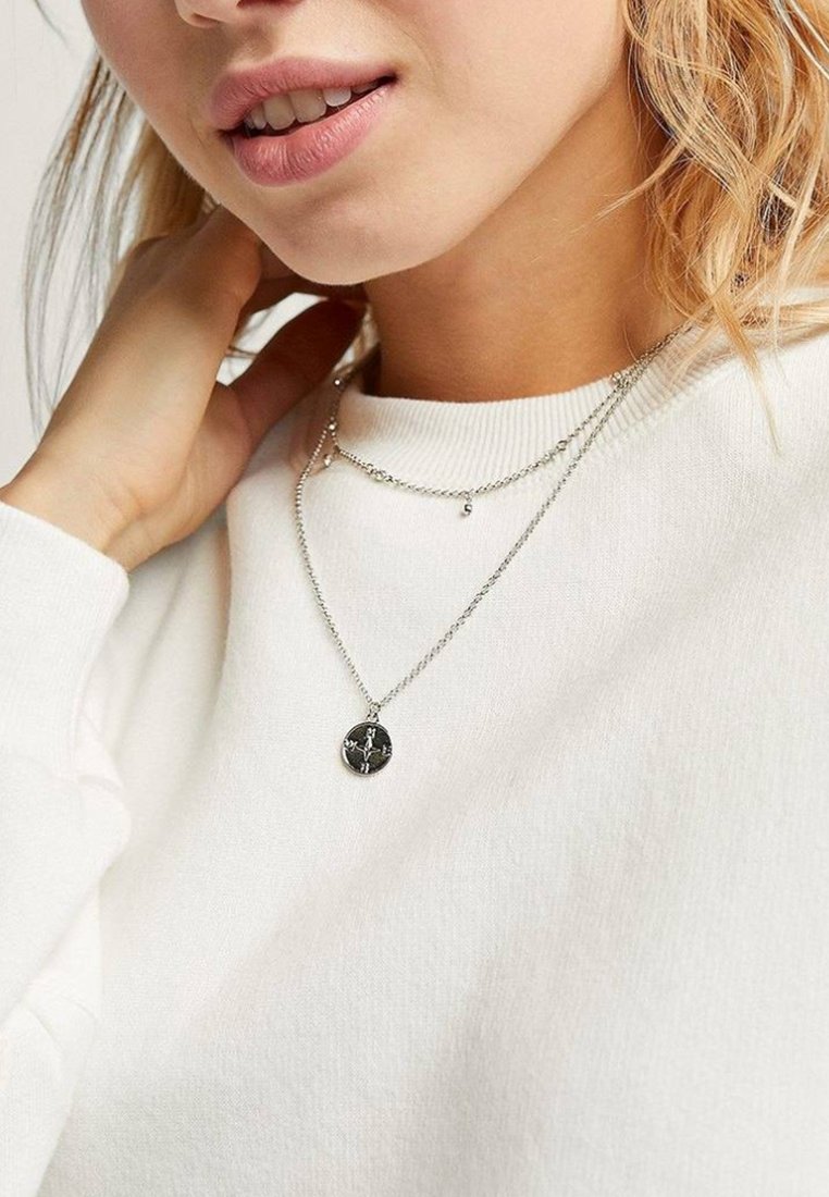 Stradivarius 4 SET - Collana - silver coloured/argentato - Zalando.it