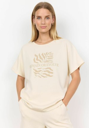 Soyaconcept SC-BANU 176 - Print T-shirt - cream