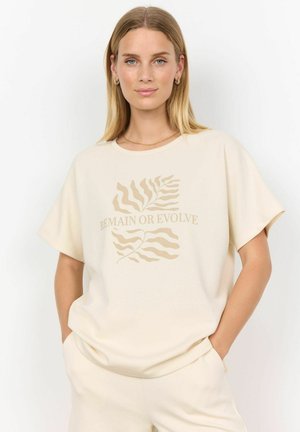 BANU - Print T-shirt - cream