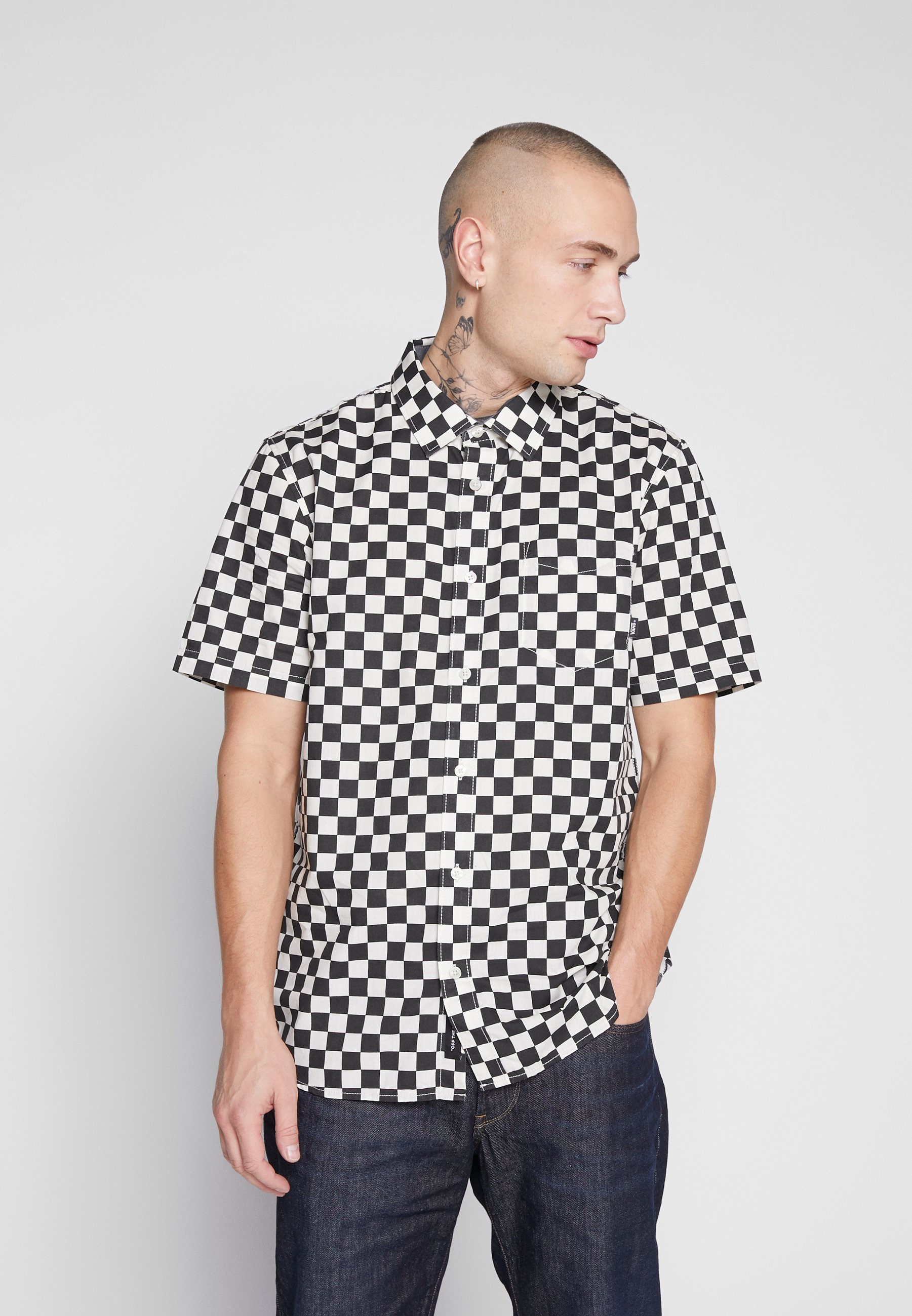 chemise vans carreaux homme