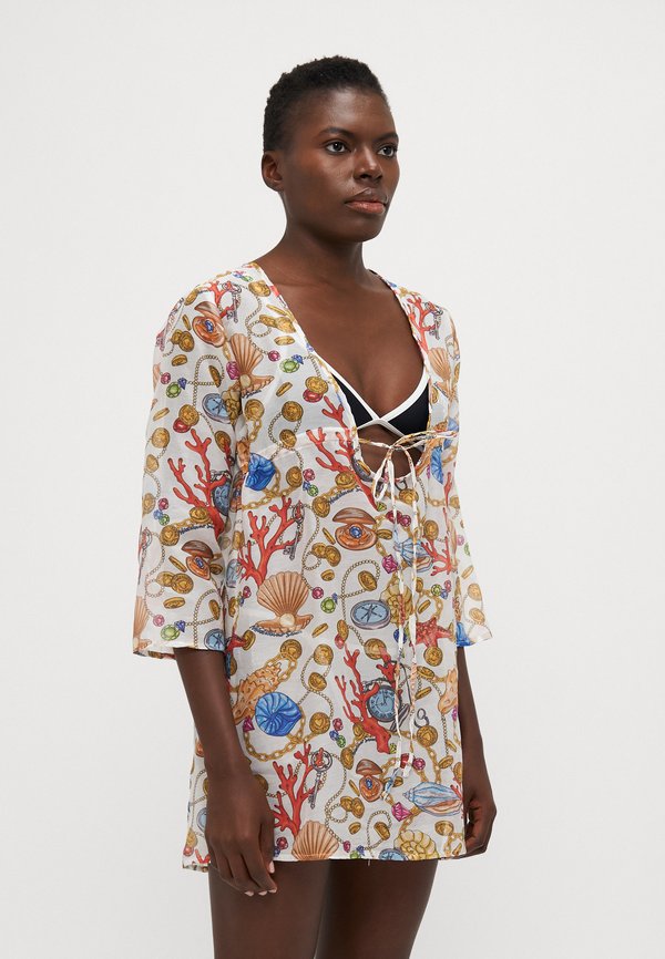 ABITO CORTO - Beach accessory - bianco3