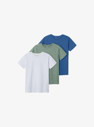 3 PACK T-SHIRT - Osnovna majica kratkih rukava - bright white