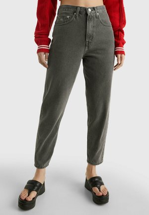 Relaxed fit jeans - black denim