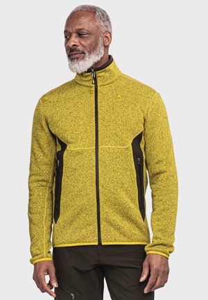 HIKING CIRC STYLE YEW - Fleecejacke - gelb