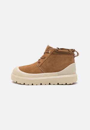 NEUMEL UNISEX - Lace-up ankle boots - chestnut/whitecap