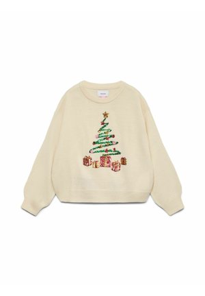 VMGLITTER PULLOVER - Pulover - birch