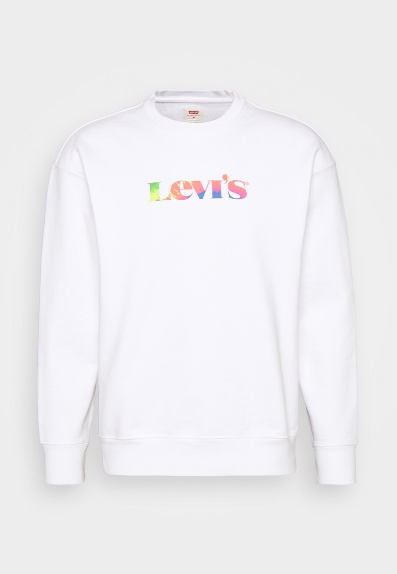 Levi's® GRAPHIC CREW - Camisola - vintage wash white