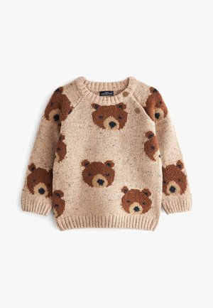 BEAR CHARACTER - Jumper - brown