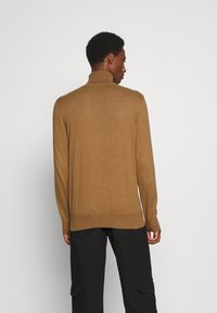 Schott Striktrøje - camel