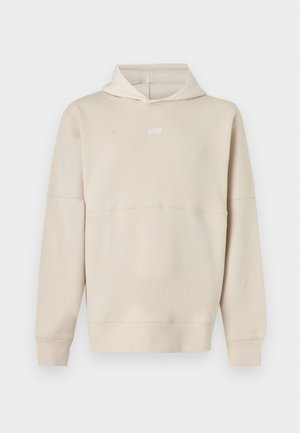 Nike Sportswear, CLUB VARSITY HOODIE - Φούτερ με κουκούλα - beige