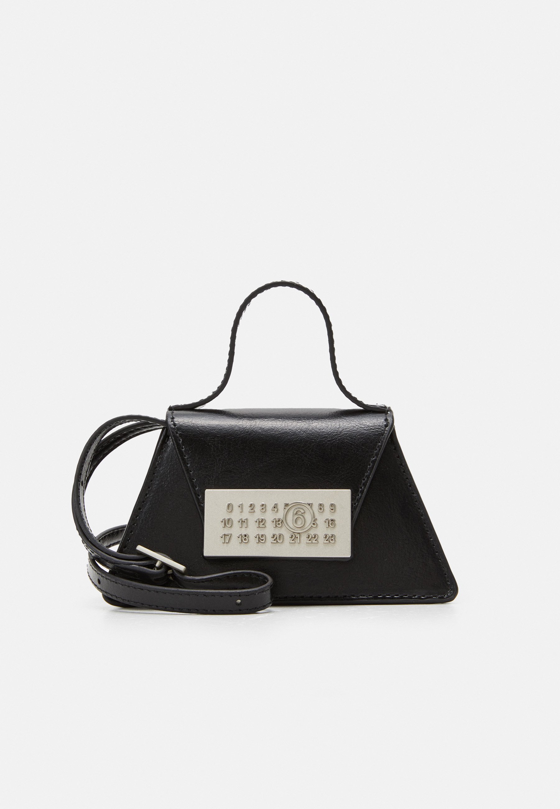 MM6 Maison Margiela NUMERIC BAG MINI UNISEX - Handbag - black 