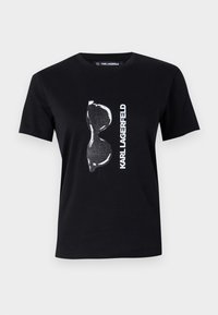 SUNGLASSES PRINTED - Print T-shirt - black