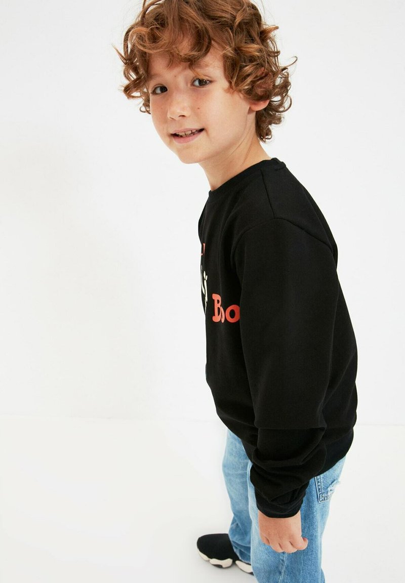 Kinder Pullover | Trendyol Sweatshirt black/schwarz - BY75298 Kinder Pullover | Trendyol Sweatshirt black/schwarz - BY75298