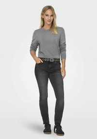 ONLY ONLVENICE LIFE ONECK - Maglione - light grey melange