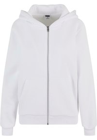 Urban Classics Sudadera con cremallera - white