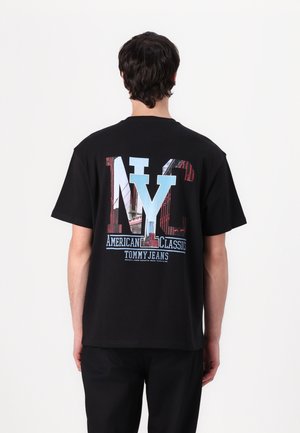 Print T-shirt - black
