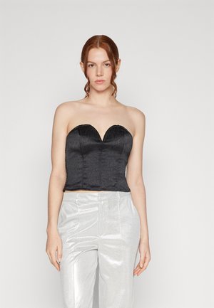 Pieces PCNILA CORSET - Corpiño - black