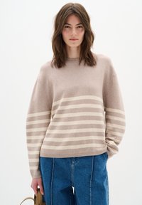 KAYLLA - Neule - sandy grey melange haze