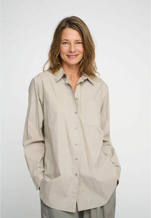 moshi moshi mind GAIA - Button-down blouse - willow gray