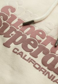 Superdry & Co Jersey con capucha - off grey