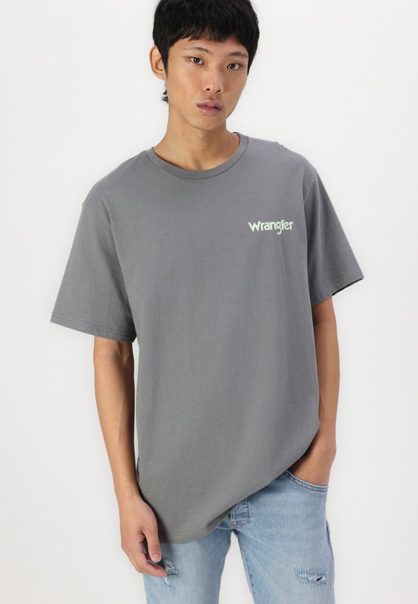 GRAPHIC TEE - Print T-shirt - pewter3