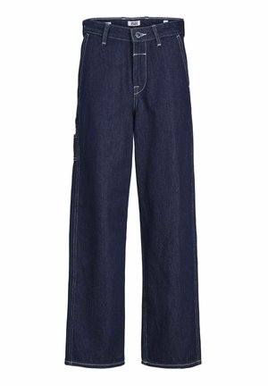JUNIOR JJIALEX JJCARPENTER MF  - Jeans straight leg - blue denim