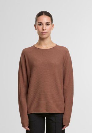 O-NECK FINE  - Pulóver - cinnamon