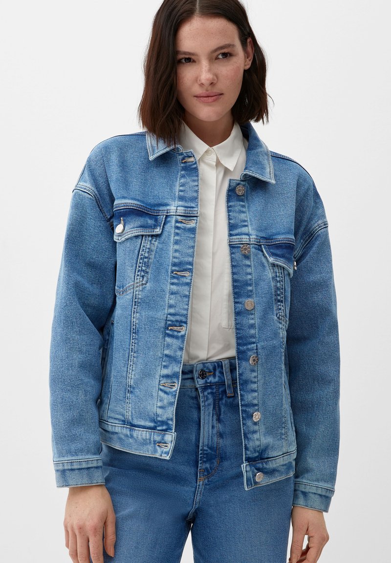 s.Oliver Veste en jean - himmelblau