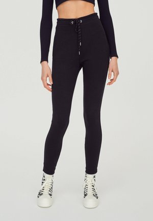 Tracksuit bottoms - black