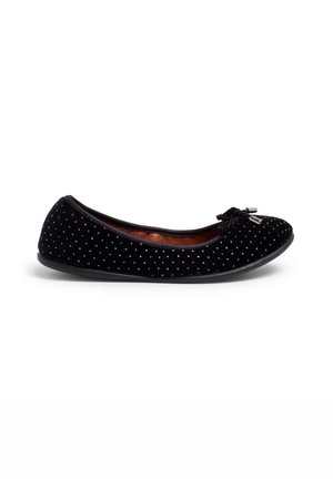 CON LAZO BRILLANTITOS - Ballerines - black