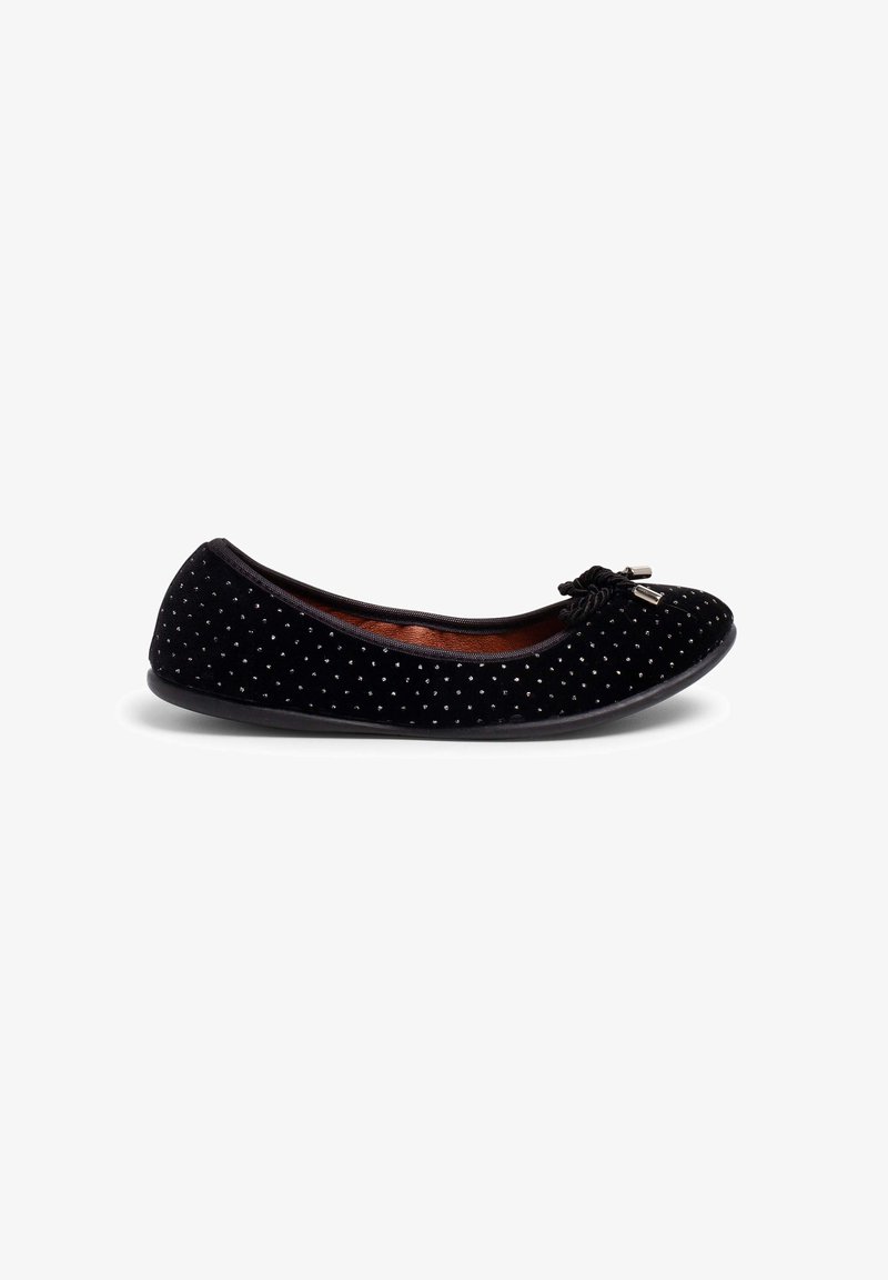 Pisamonas CON LAZO BRILLANTITOS - Bailarinas - black
