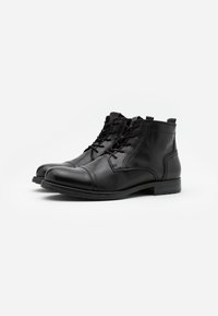 Jack & Jones Botines con cordones - black