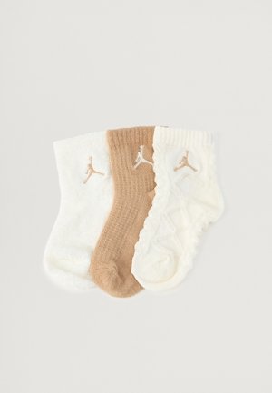 COZY 3 PACK UNISEX - Calcetines - pale ivory