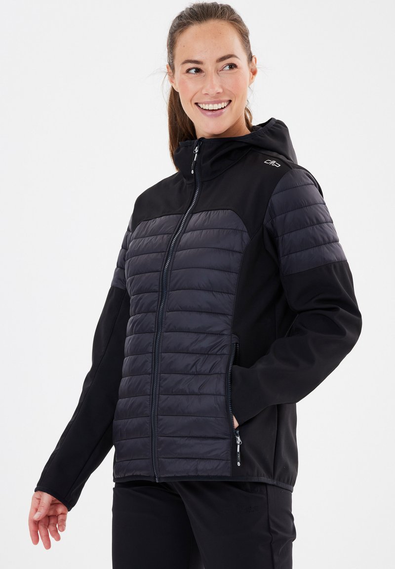 CMP FIX HOOD - Vinterjakker - nero