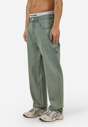 Pegador DRATO - Džínsy baggy - vintage blue