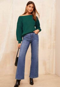 Friends Like These OFF THE SHOULDER - Pulóver - green