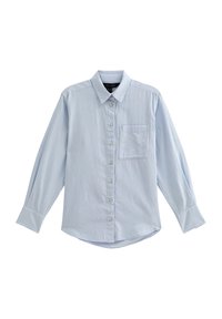 LONG SLEEVE LINEN BLEND - Overhemdblouse - blue