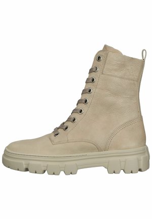 Paul Green Bottines à lacets - beige