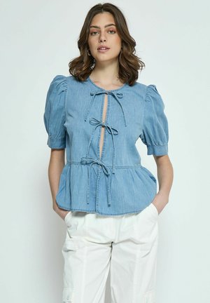 FELICIA TIE - Camicetta - light denim