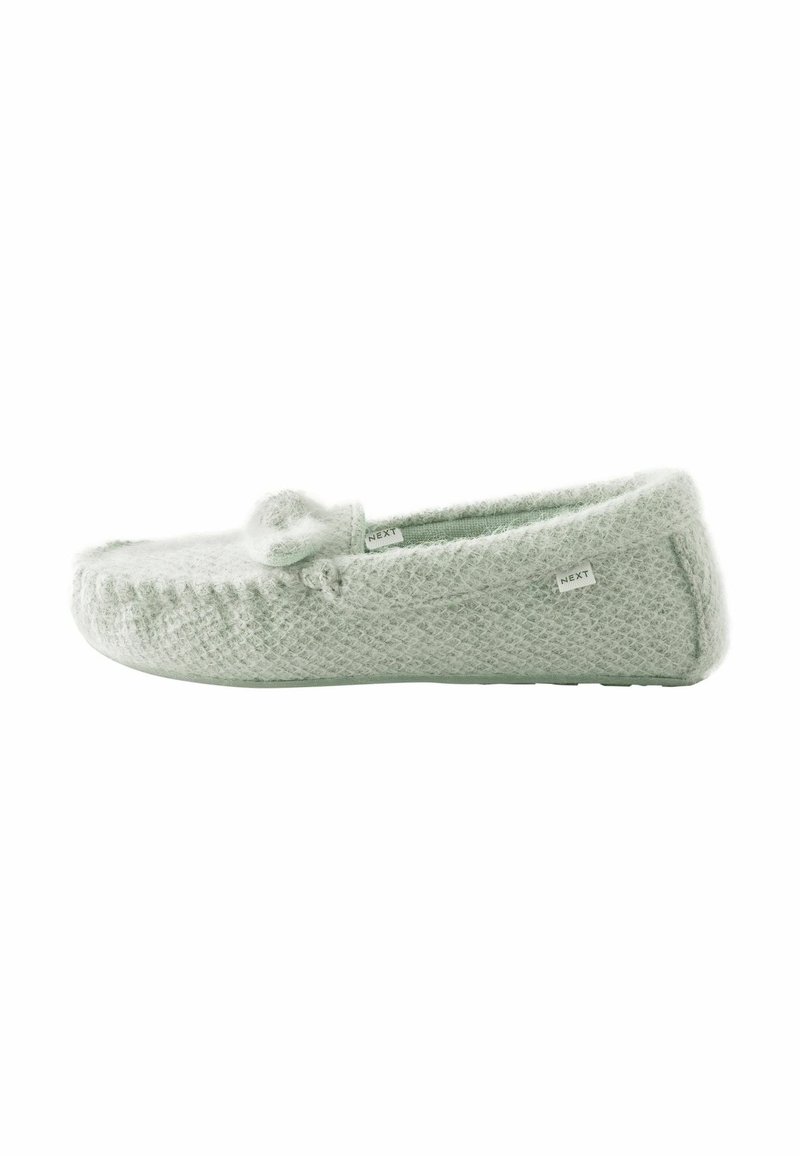 Next BOW  REGULAR FIT - Mokasíny - green