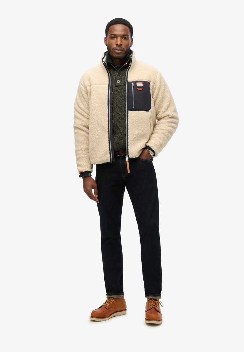 Veste Superdry Otto Surplus Pour Homme - Beige - Taille Unique - Neuf Avec étiquettes