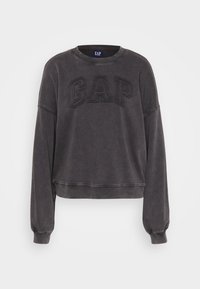 LOGO WEDGE CREW - Mikina - moonless night